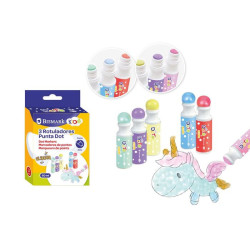 Set 3 Rotuladores Punta Dot
