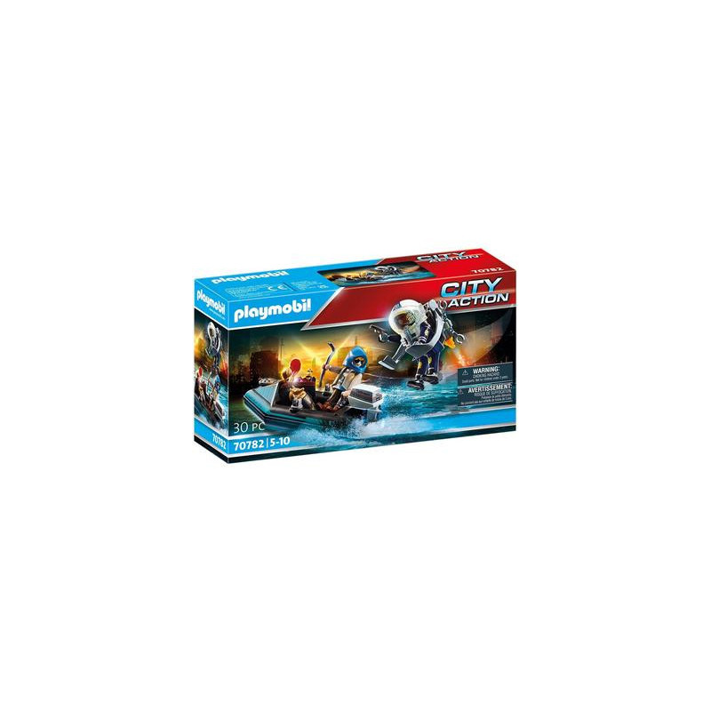 Playmobil Policía Mochila Propulsora