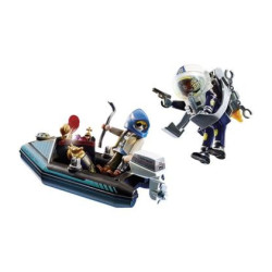 Playmobil Policía Mochila Propulsora