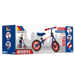 Bicicleta sin pedales Minibike Azul
