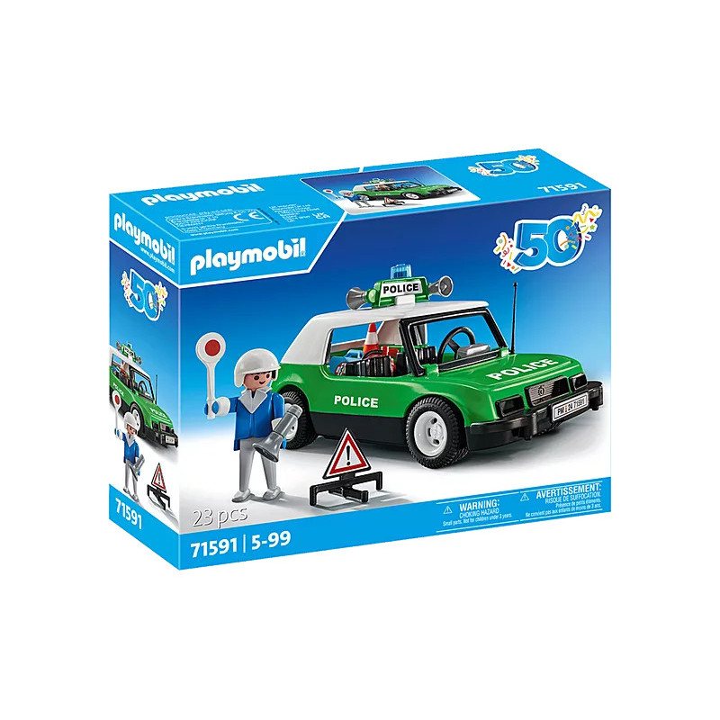 Playmobil Coche Policía Clásico 71591