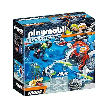 Playmobil Top Agente Robot Sumergible