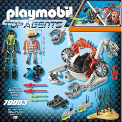 Playmobil Top Agente Robot Sumergible