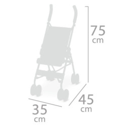 Silla de Muñecas Verona 75 cm XL
