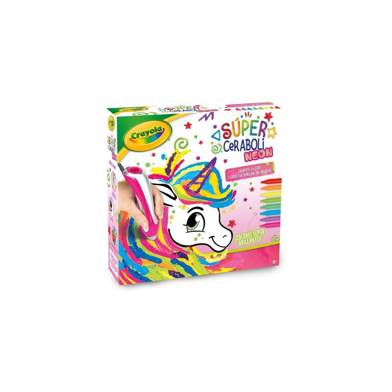 Crayola- Súper Ceraboli Unicornio Neón