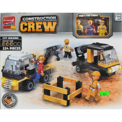 Construction Crew City Building