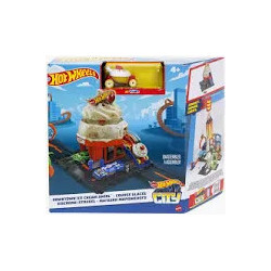 Hotwheels city course glaceé