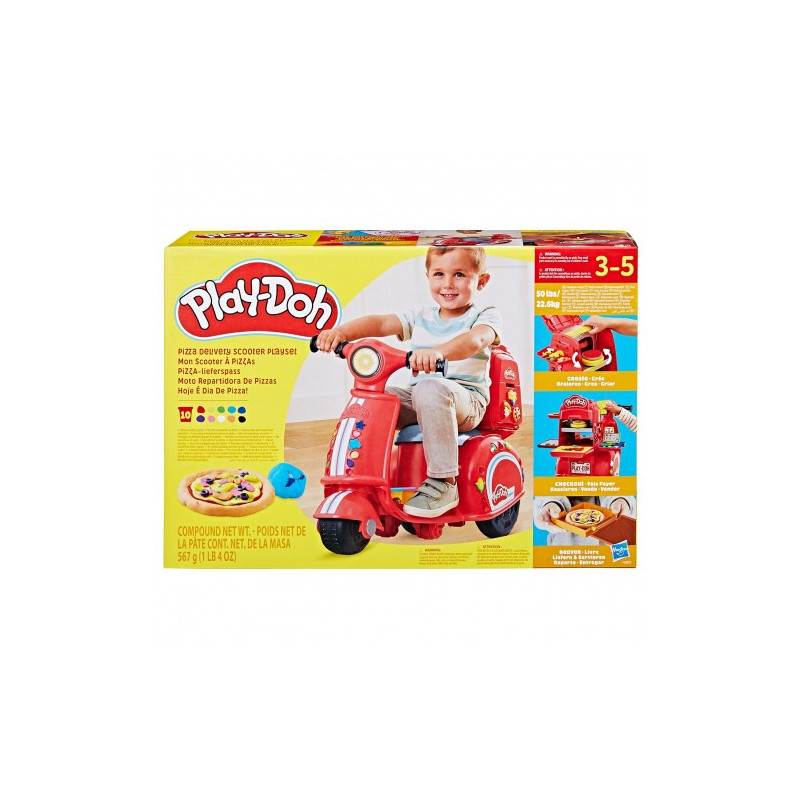 Play-Doh, Moto Repartidora De Pizzas