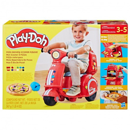 Play-Doh, Moto Repartidora De Pizzas