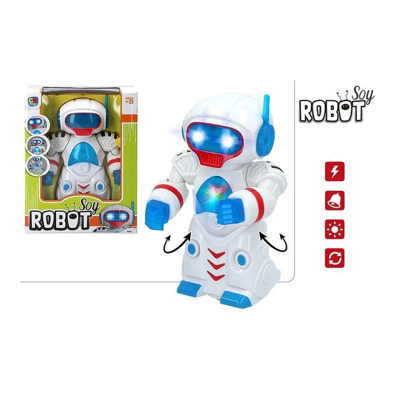 Robot Luz, Sonido y Movimiento