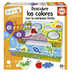 Juego Descubre los Colores Mariposa Greta