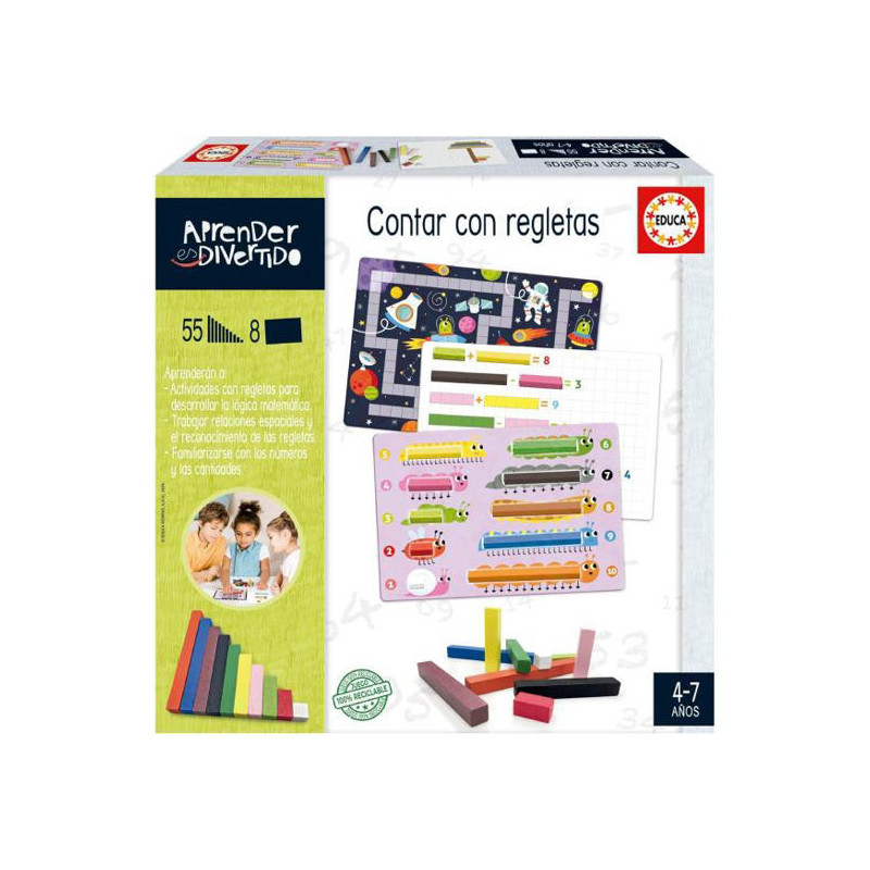 Juego Contar con Regletas