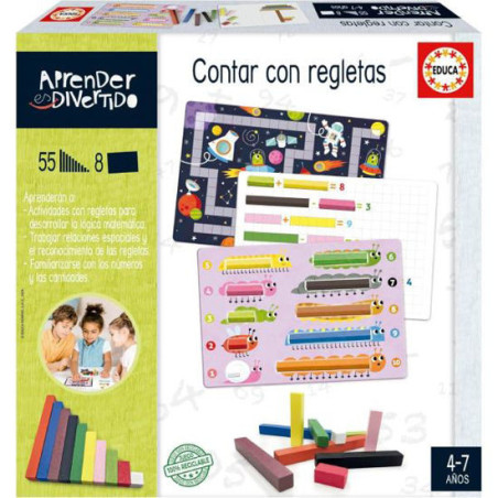 Juego Contar con Regletas