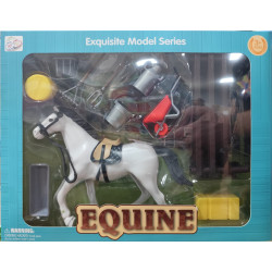 Caballo con Accesorios Cuadra
