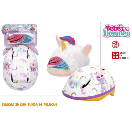 Casco Con Funda 3d Dreamy Bebés Llorones