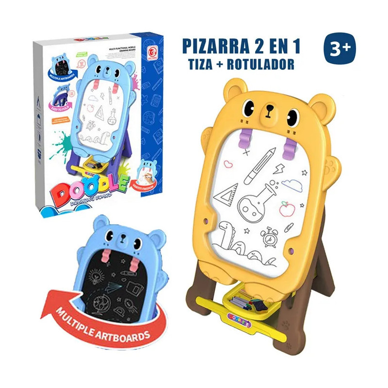 Pizarra Doodle Oso 60 x 38 x 29 cm