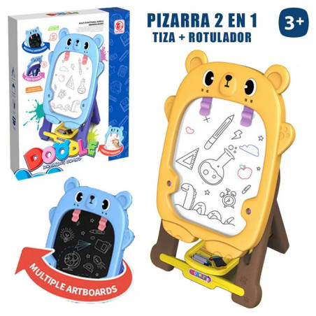 Pizarra Doodle Oso 60 x 38 x 29 cm