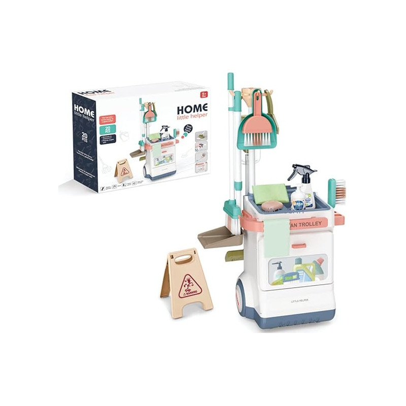 Kit De Limpieza Infantil Con Accesorios