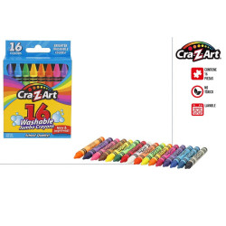 Cra-Z-Art-Set 16 Jumbo Colores Ceras Lavables
