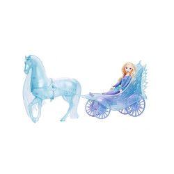 Set Muñeca Elsa + Conjunto Carruaje Nokk Frozen Disne