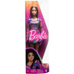 Barbie Fashionista Vestido Estampado Marmol