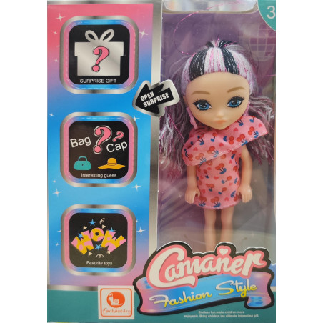 Mini Muñeca Fashion 15cm 2 modelos