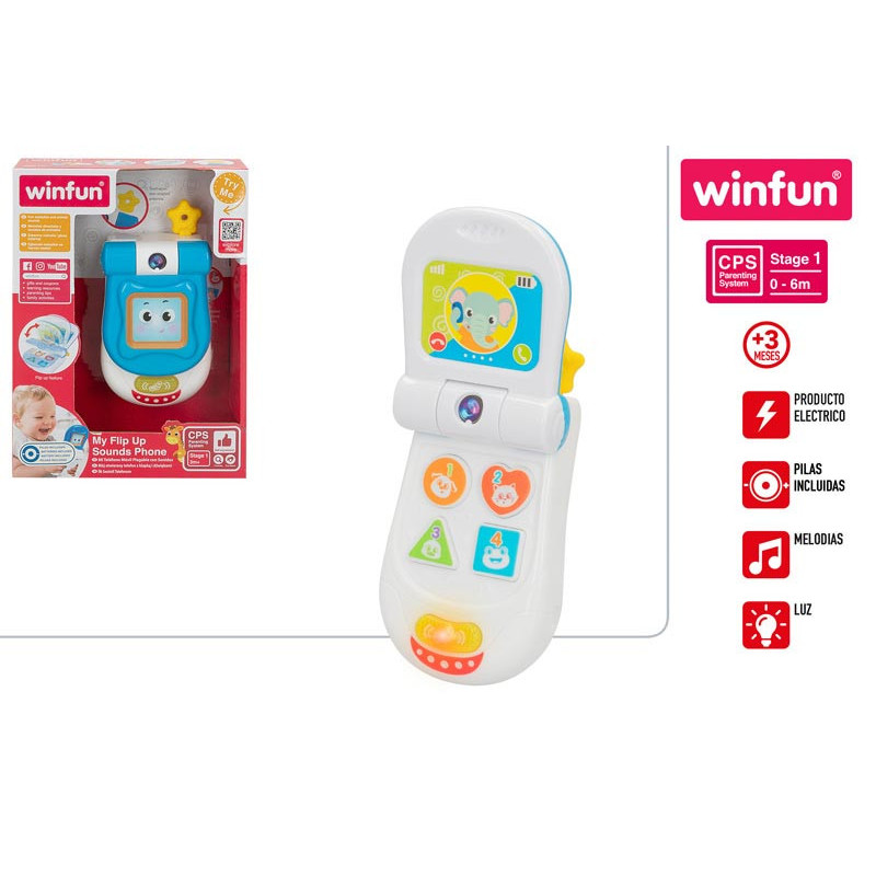 Winfun- Telefono Luz&Sonido