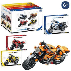 Bloques de Construccion Moto 4 Colores