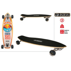 Monopatín Madera 74 cm