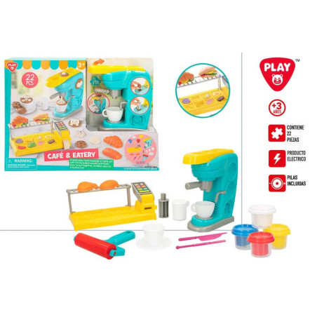 PlayGo- Set Plastilina Cafetera