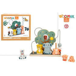 Woomak Zookabee- Juego Actividades Madera Animales