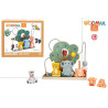 Woomak Zookabee- Juego Actividades Madera Animales