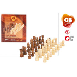 Piezas Ajedrez Madera