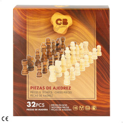 Piezas Ajedrez Madera
