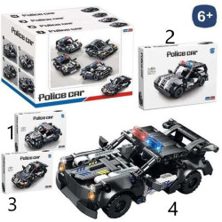 Bloques de Construcción Coche de Policia