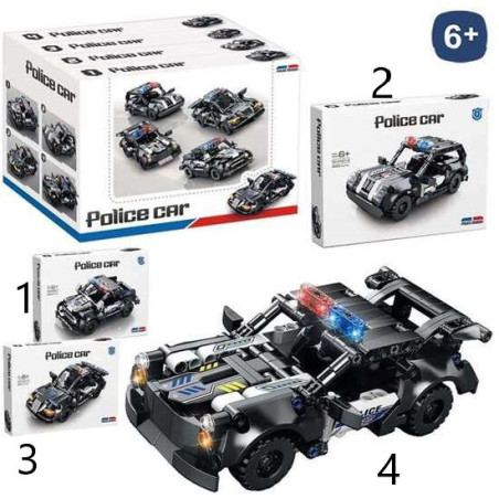Bloques de Construcción Coche de Policia