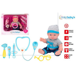 Muñeco Bebe con Accesorios Doctor