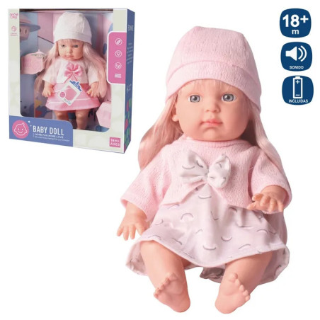 Muñeca con Sonido 30 cm