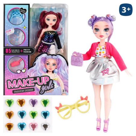 Muñeca Make-Up c/Accesorios