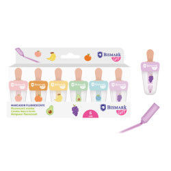 Marcadores Fluorescentes 6U.