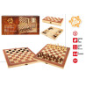 CB Games - Ajedrez, Damas & Backgammon Madera