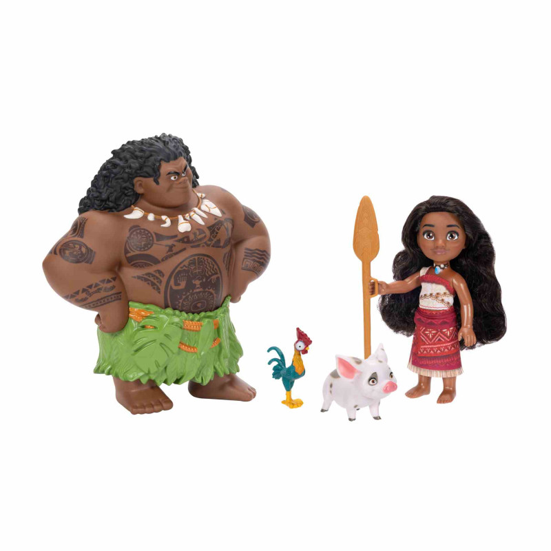 Disney Vaiana Maui y Vaiana Set  15cm