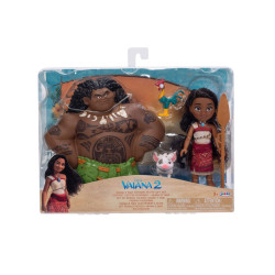 Disney Vaiana Maui y Vaiana Set  15cm