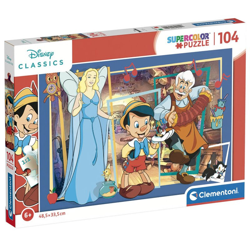 Puzzle 104 piezas Pinocho