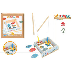 Woomax Zookabee- Juego Madera Pesca