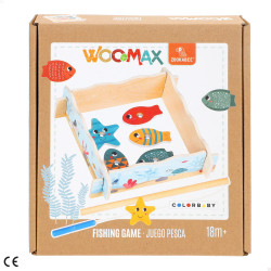 Woomax Zookabee- Juego Madera Pesca