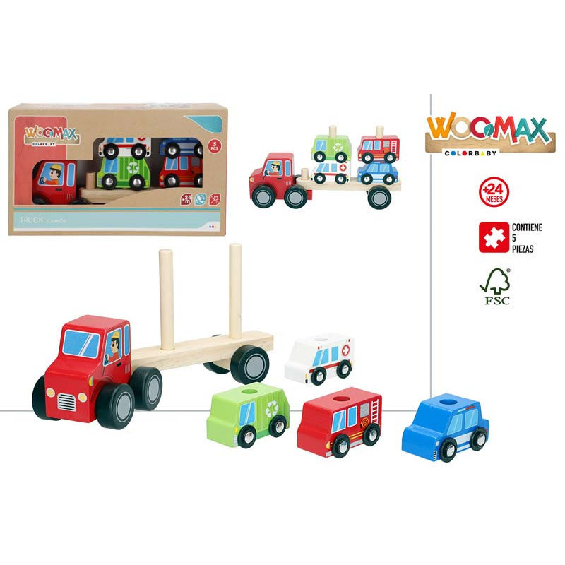 Woomax- Camión Madera Transporte