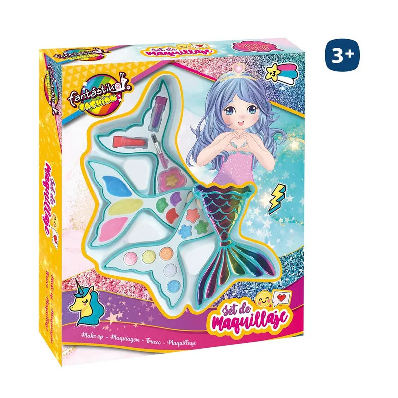 Set de Maquillaje 3 Pisos Sirena
