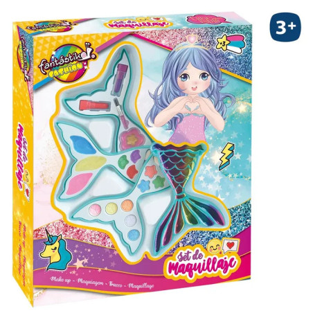 Set de Maquillaje 3 Pisos Sirena