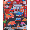 Pack 4 Botes Plastilina Accesorios Coche